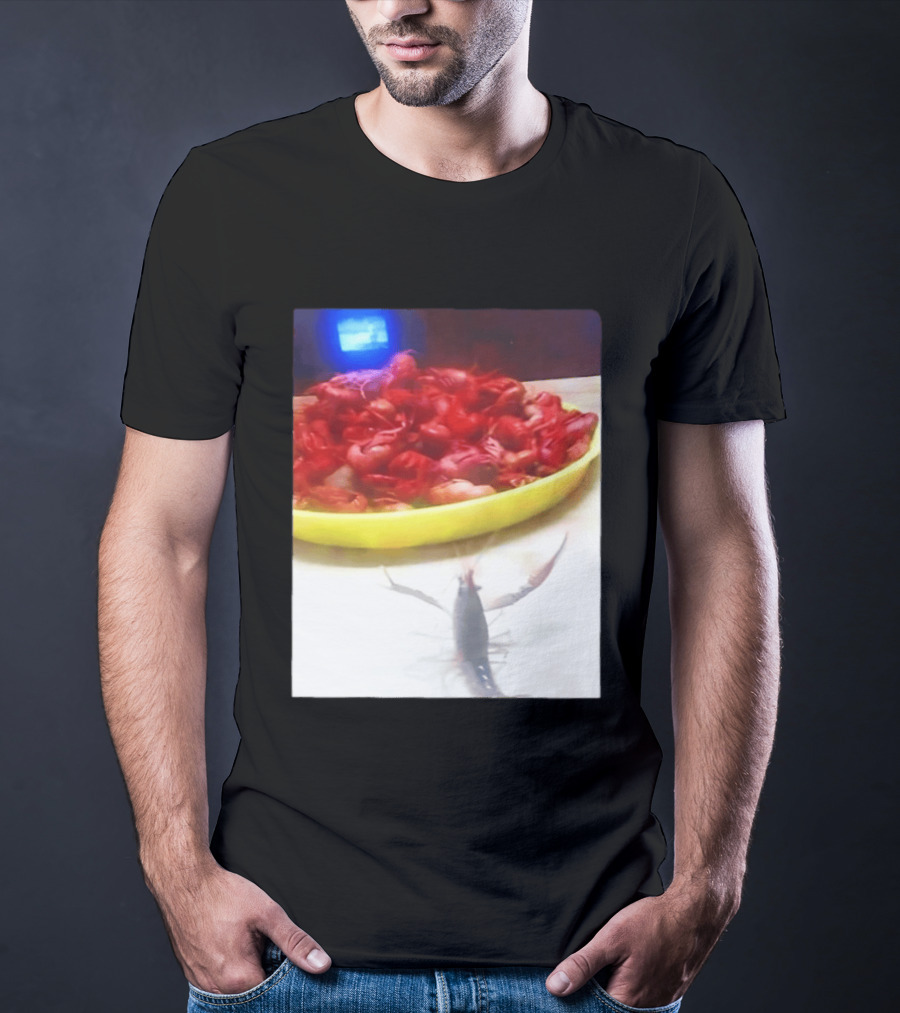 Sad Shrimp Meme T-Shirt