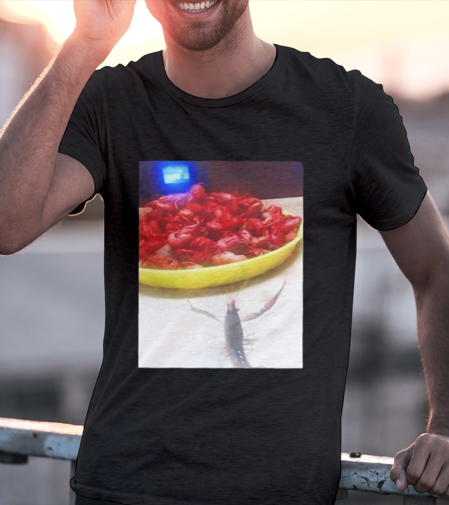 Sad Shrimp Meme T-Shirt