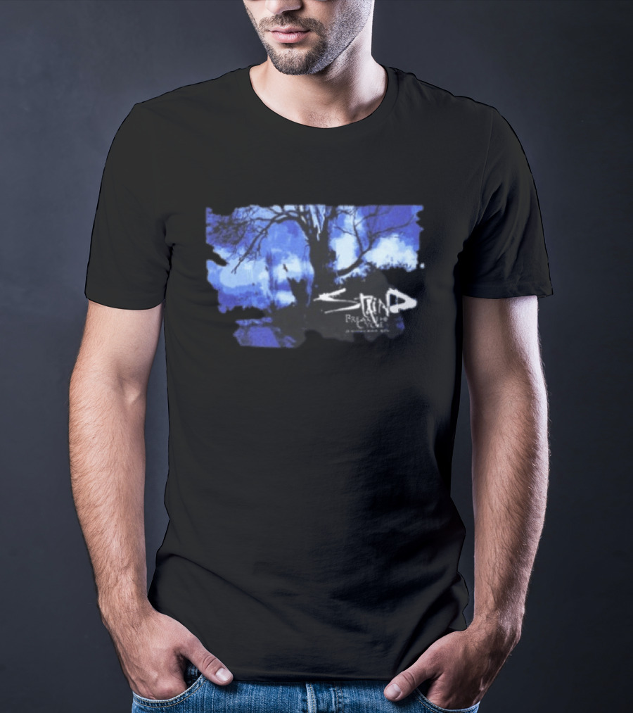Staind Break The Cycle 2026 25th Anniversary Tour Tree Blue T-Shirt