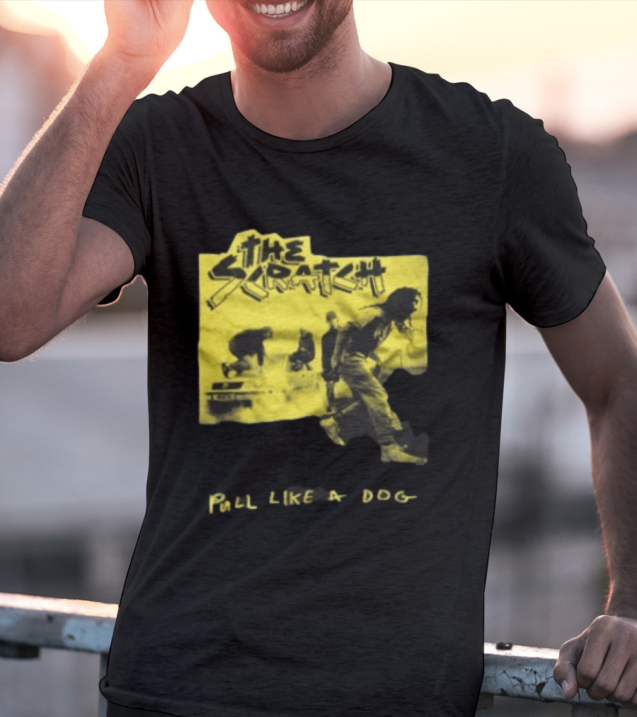 The Scratch Pull Like A Dog Grunge Style Vintage Band T-Shirt
