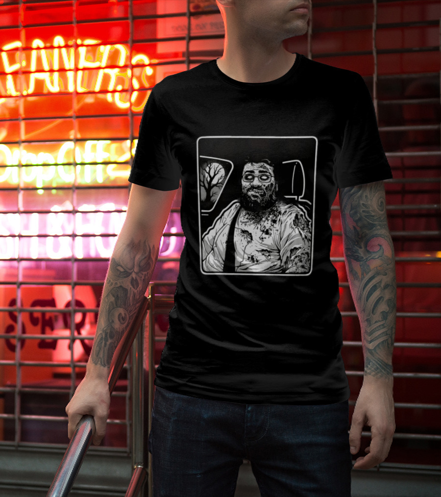 Undead Armenian Cory Zombie Ride With Tree T-Shirt