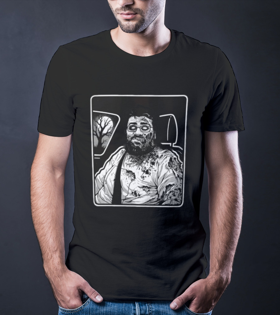Undead Armenian Cory Zombie Ride With Tree T-Shirt