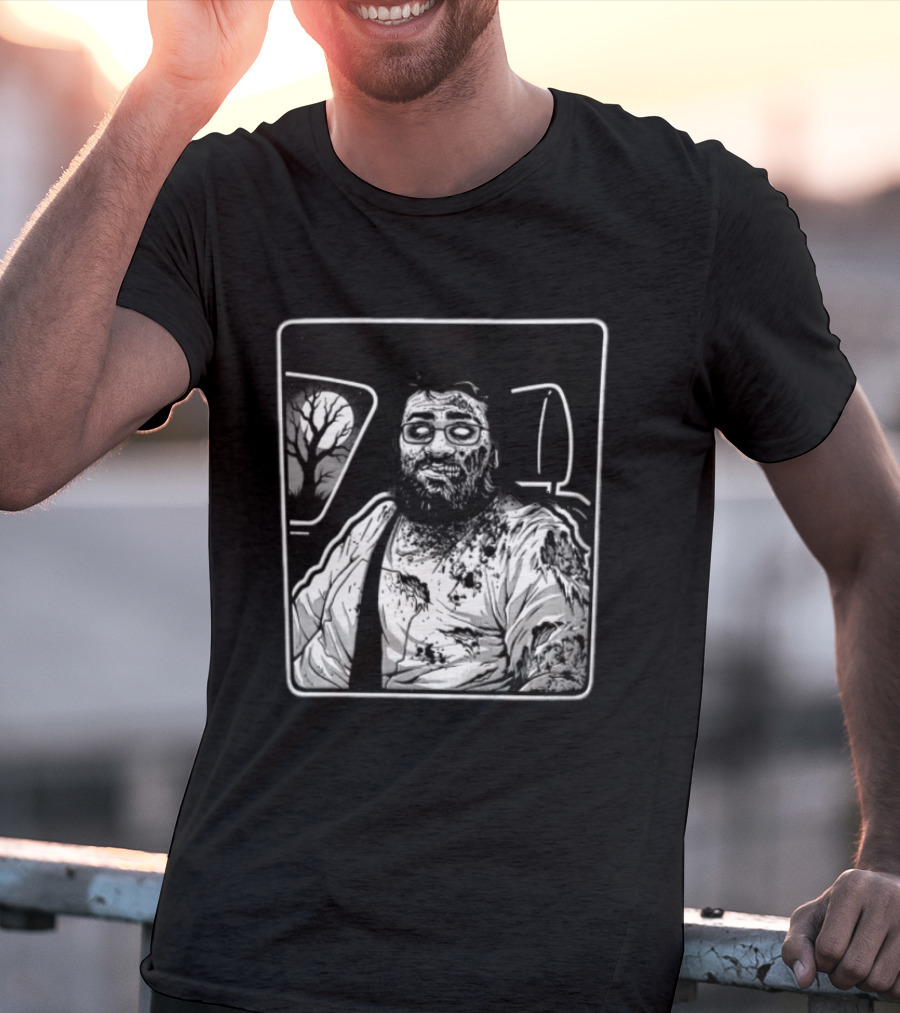 Undead Armenian Cory Zombie Ride With Tree T-Shirt