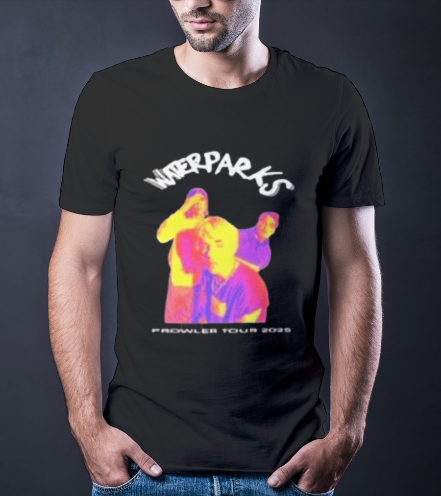 Waterparks Infrared Prowler Tour 2025 Crystallized Oceans Songs T-Shirt