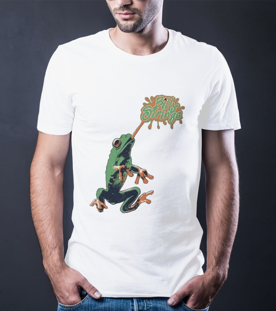Billy Strings Frog With Orange Tongue And Fruit T-Shirt
