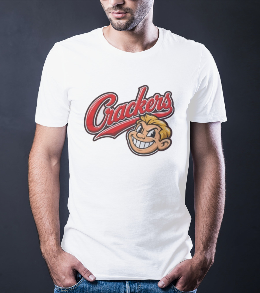 Crackers Vintage Baseball Team T-Shirt