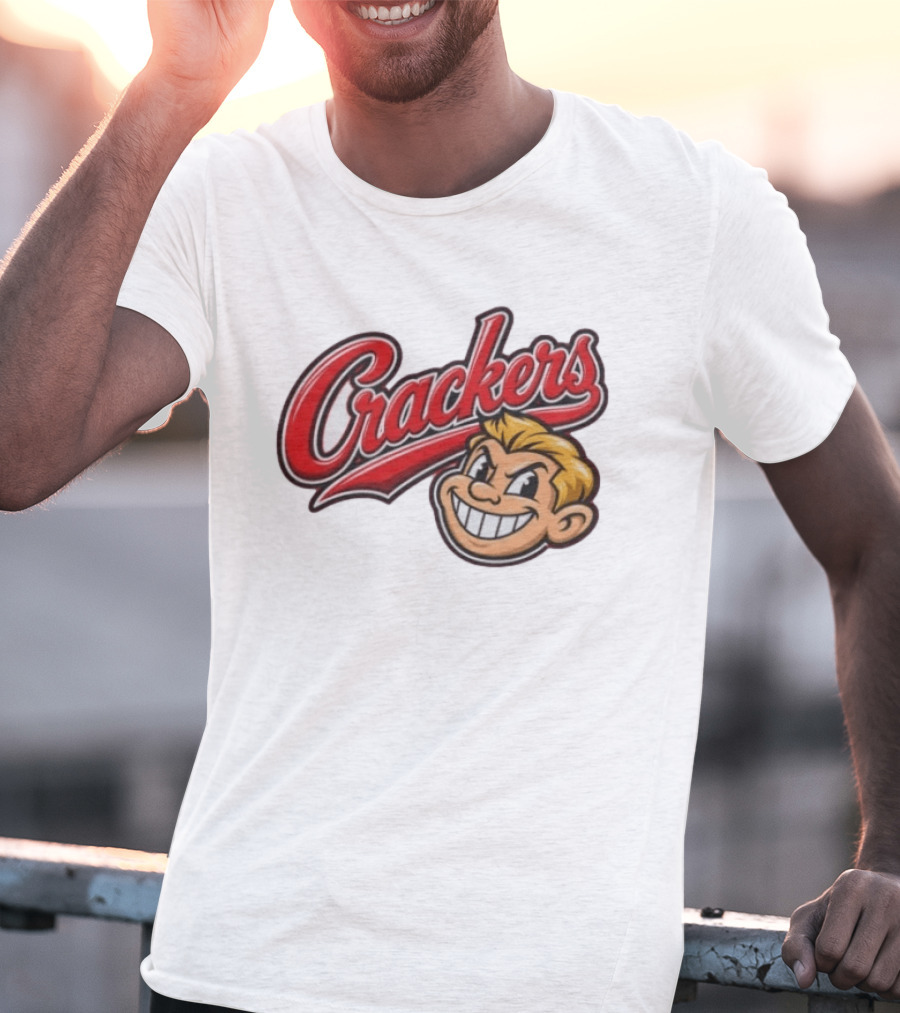 Crackers Vintage Baseball Team T-Shirt
