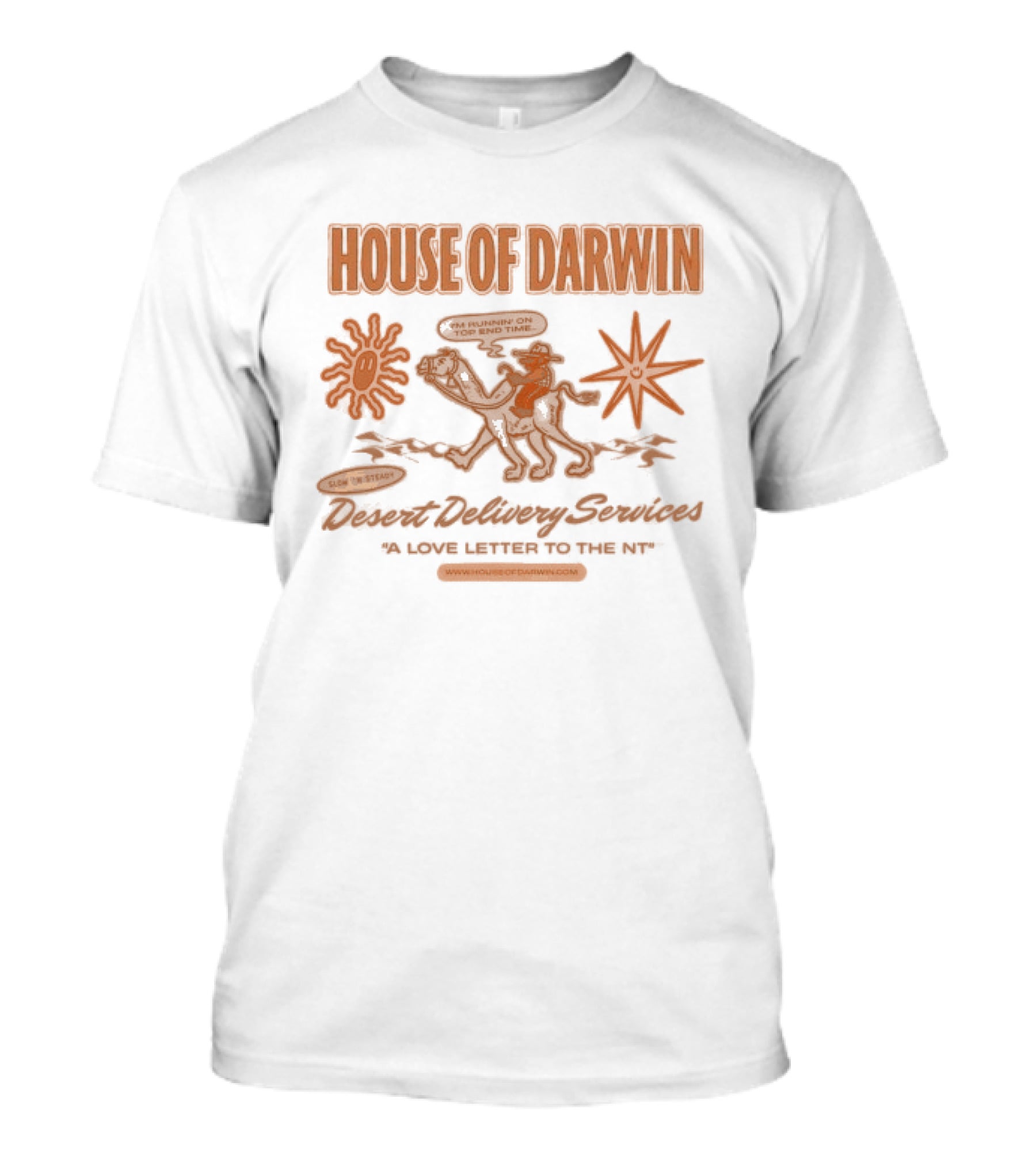 House Of Darwin Stuart Highway Services A Love Letter To The NT Mono T-Shirt