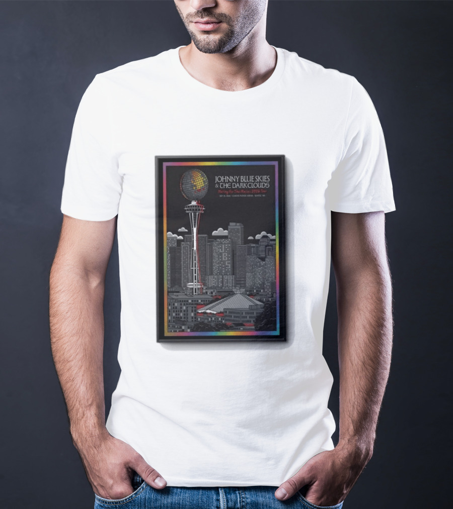 Johnny Blue Skies & The Dark Clouds Meeting For The Moment Seattle 2026 Tour Concert T-Shirt