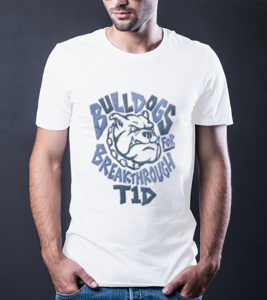 St. Bernadette Bulldogs Breakthrough Type 1 Into Type None T-Shirt