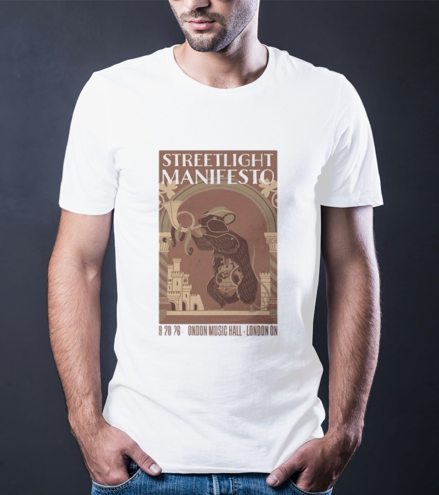 Streetlight Manifesto London Music Hall London 2026 Show T-Shirt