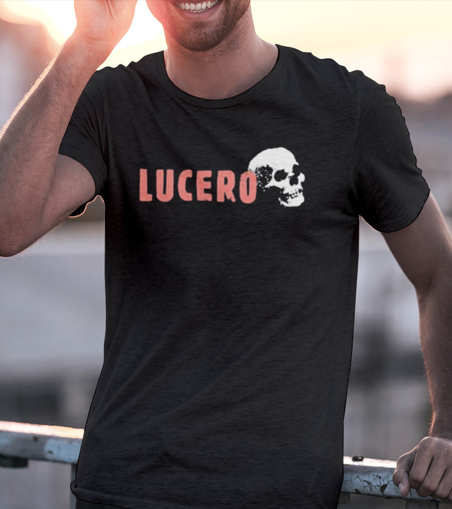 Lucero Skull Leaves T-Shirt