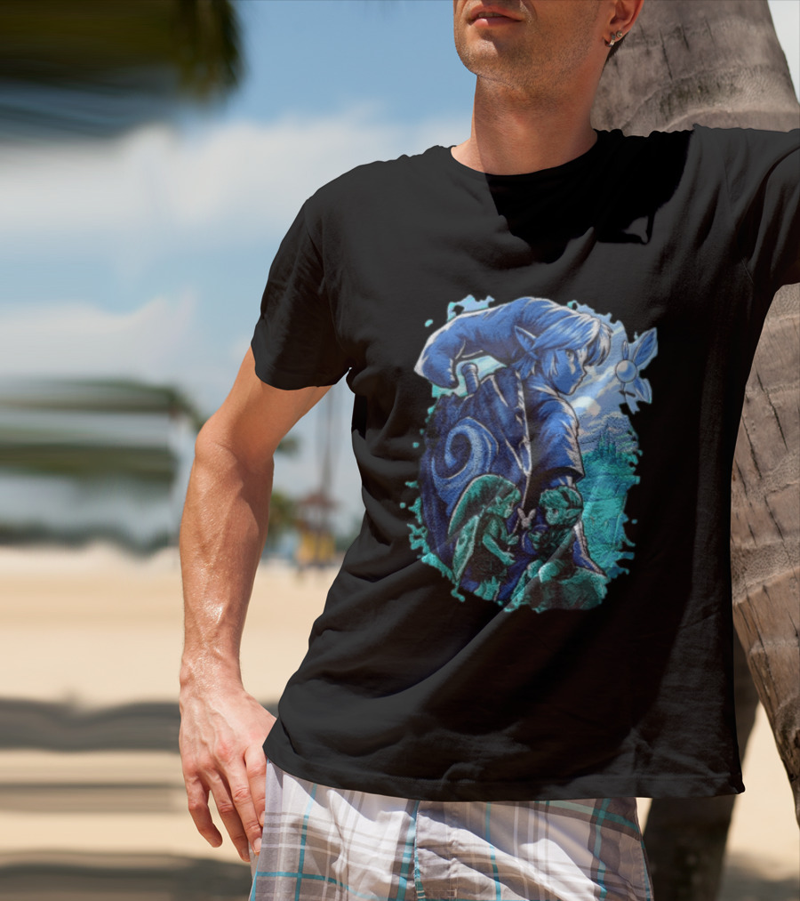 The Hero Of Time Returne Legendary Quest Fantasy Adventure T-Shirt