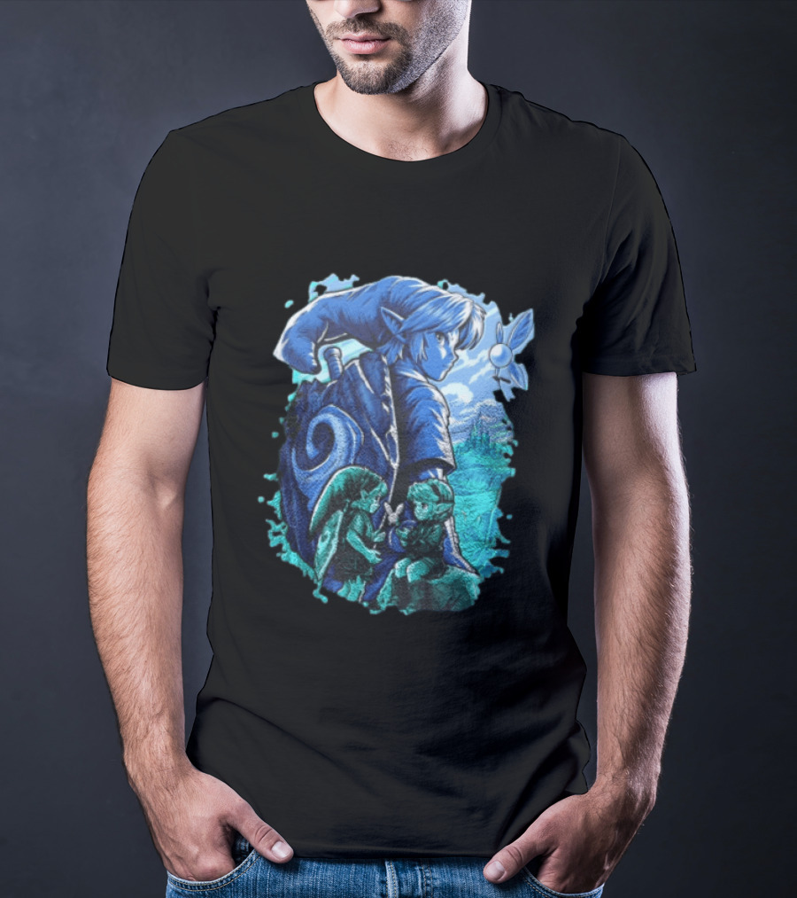 The Hero Of Time Returne Legendary Quest Fantasy Adventure T-Shirt