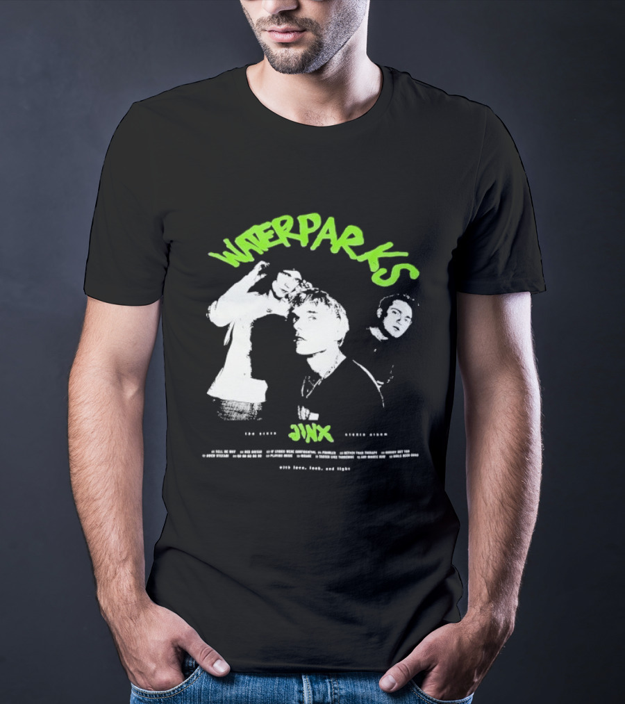 Waterparks Jinx Tour 2023 Joe Louis Arena October Event T-Shirt