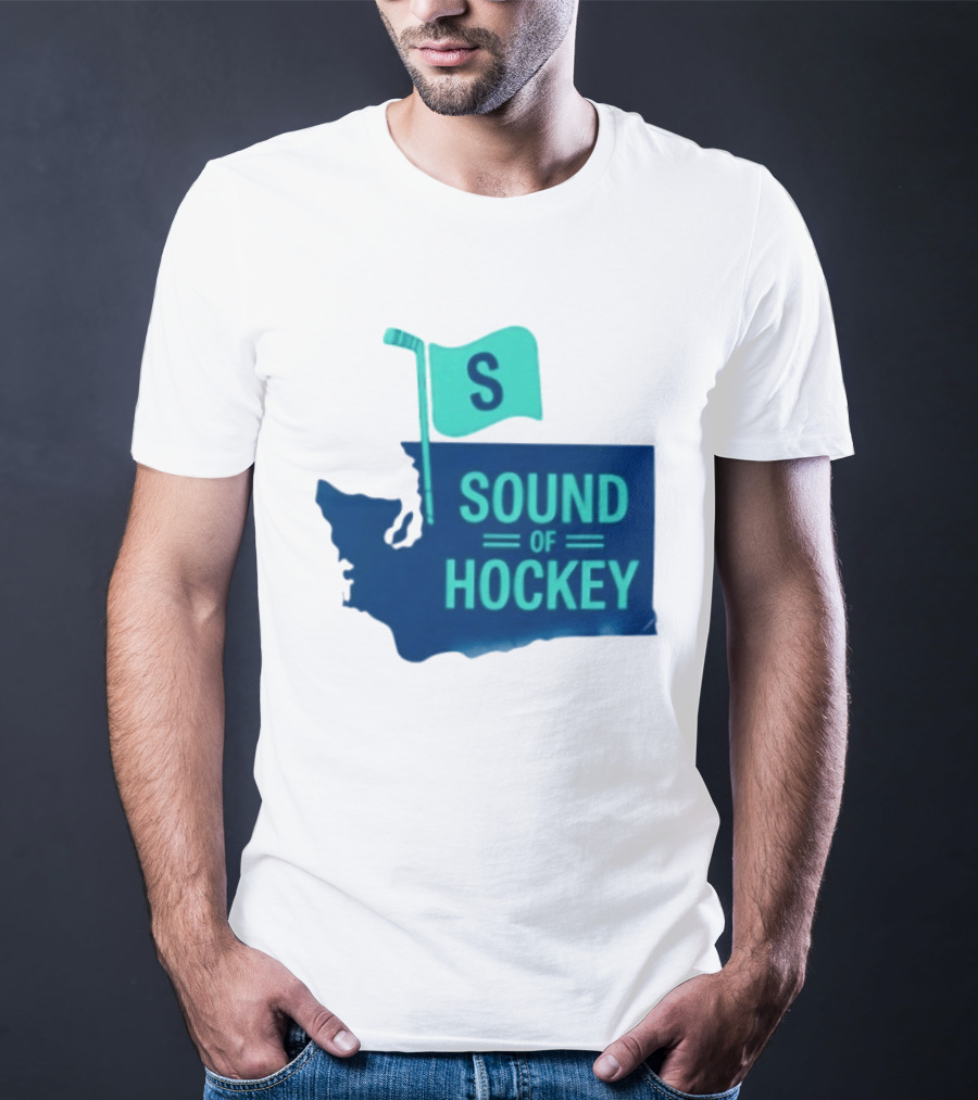 Seattle Kraken Sound Of Hockey State Flag S T-Shirt