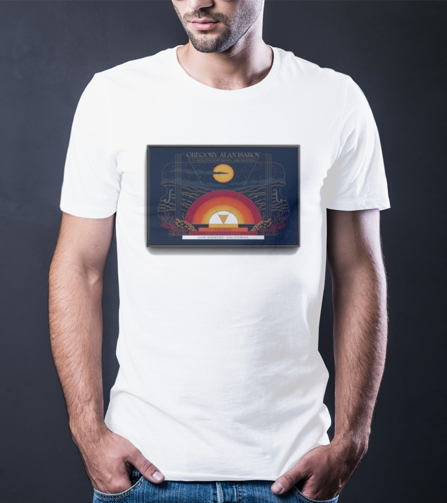 Gregory Alan Isakov Hollywood Bowl Orchestra Los Angeles California 2026 T-Shirt