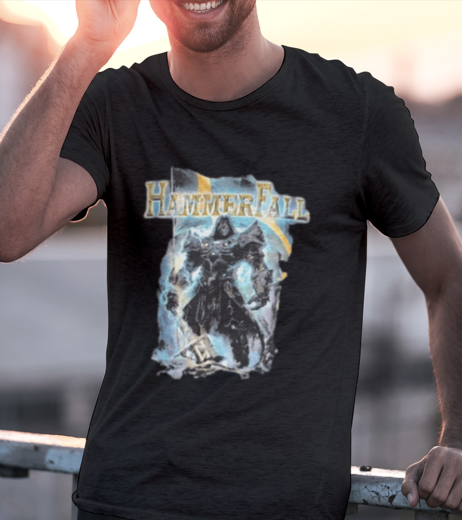 HammerFall Hope Is Reborn When All Else Is Forlorn Warrior T-Shirt