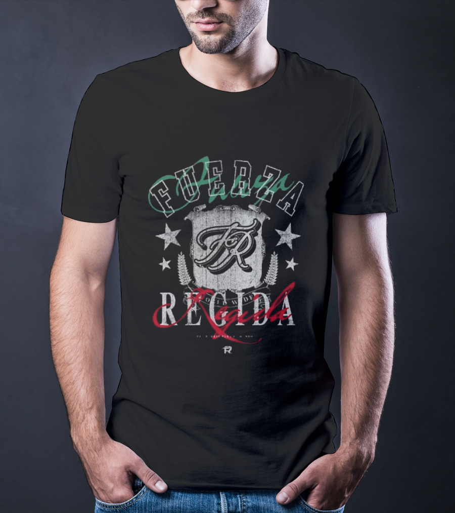 Fuerza Regida FR Crest Stars Seal T-Shirt