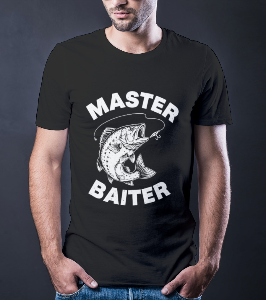 Master Baiter Fishing Hook Fish T-Shirt