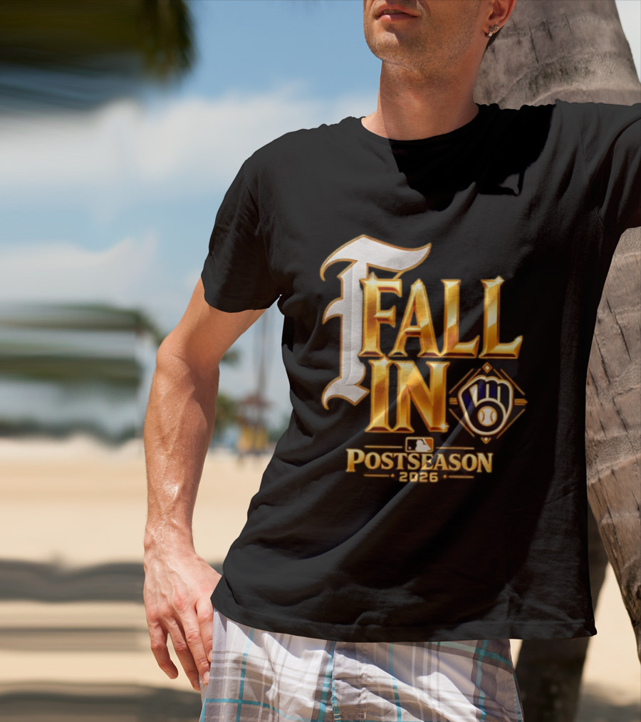 Milwaukee Brewers Fall In Postseason 2026 MLB T-Shirt
