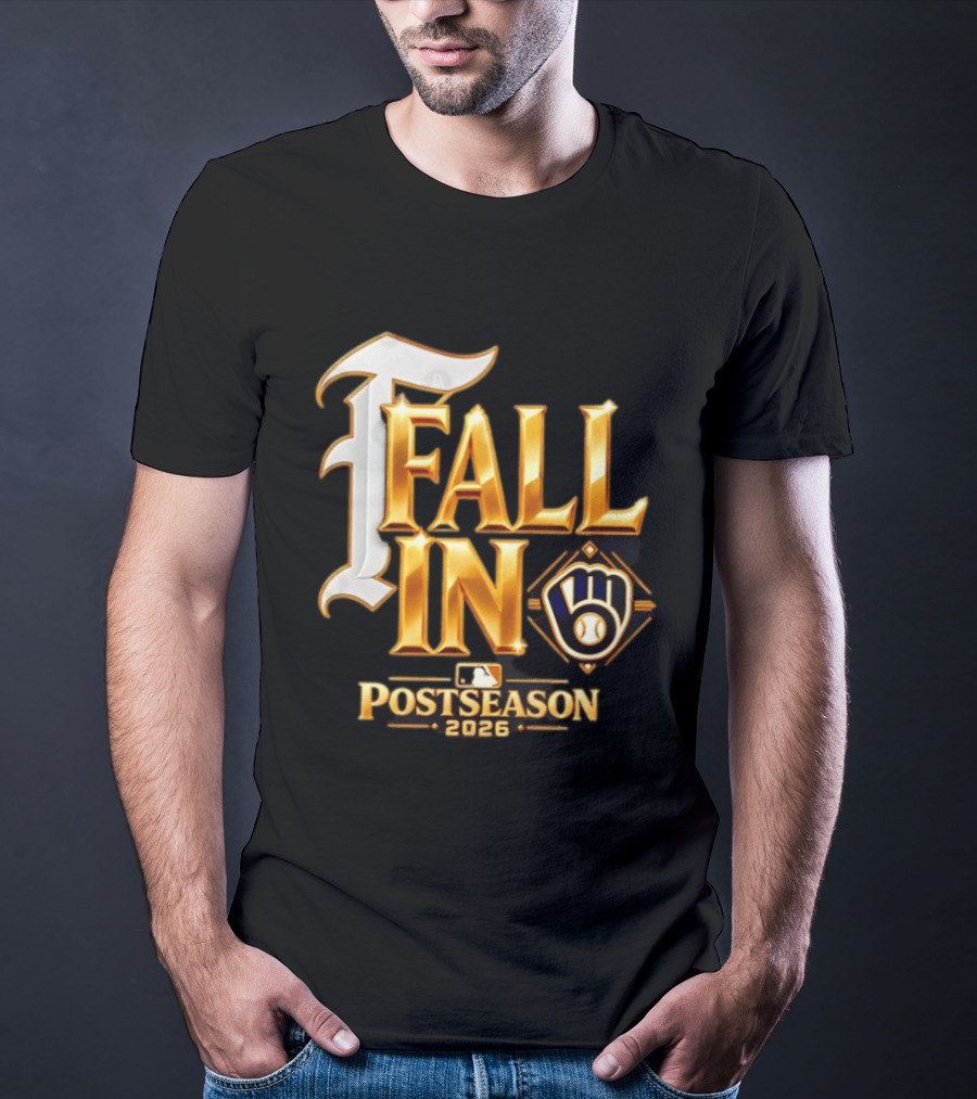 Milwaukee Brewers Fall In Postseason 2026 MLB T-Shirt