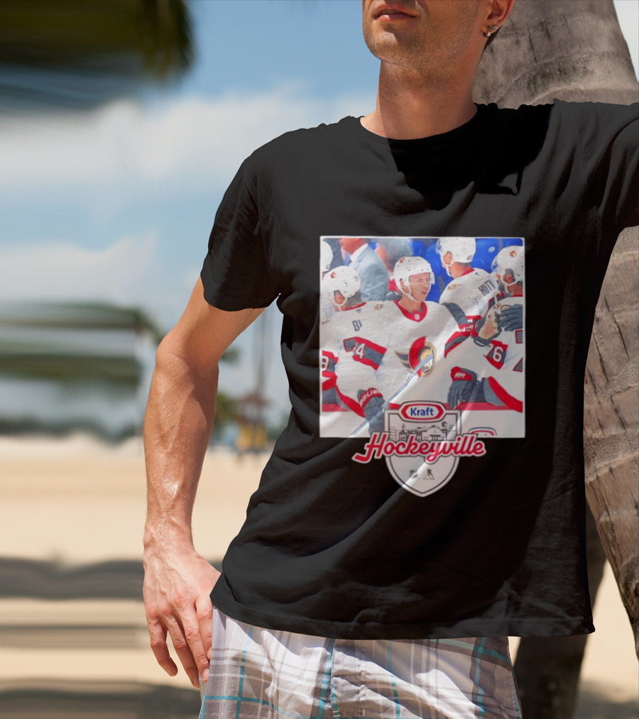 Kraft Hockeyville Ottawa Senators NHL Players Team Canada T-Shirt