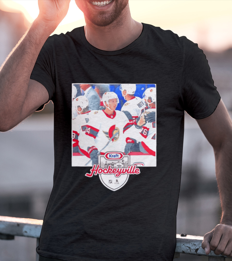 Kraft Hockeyville Ottawa Senators NHL Players Team Canada T-Shirt