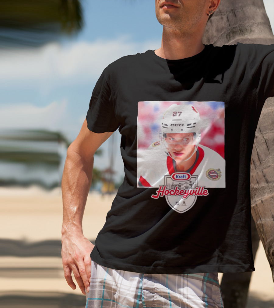 Ottawa Senators 27 Kraft Hockeyville CCM T-Shirt