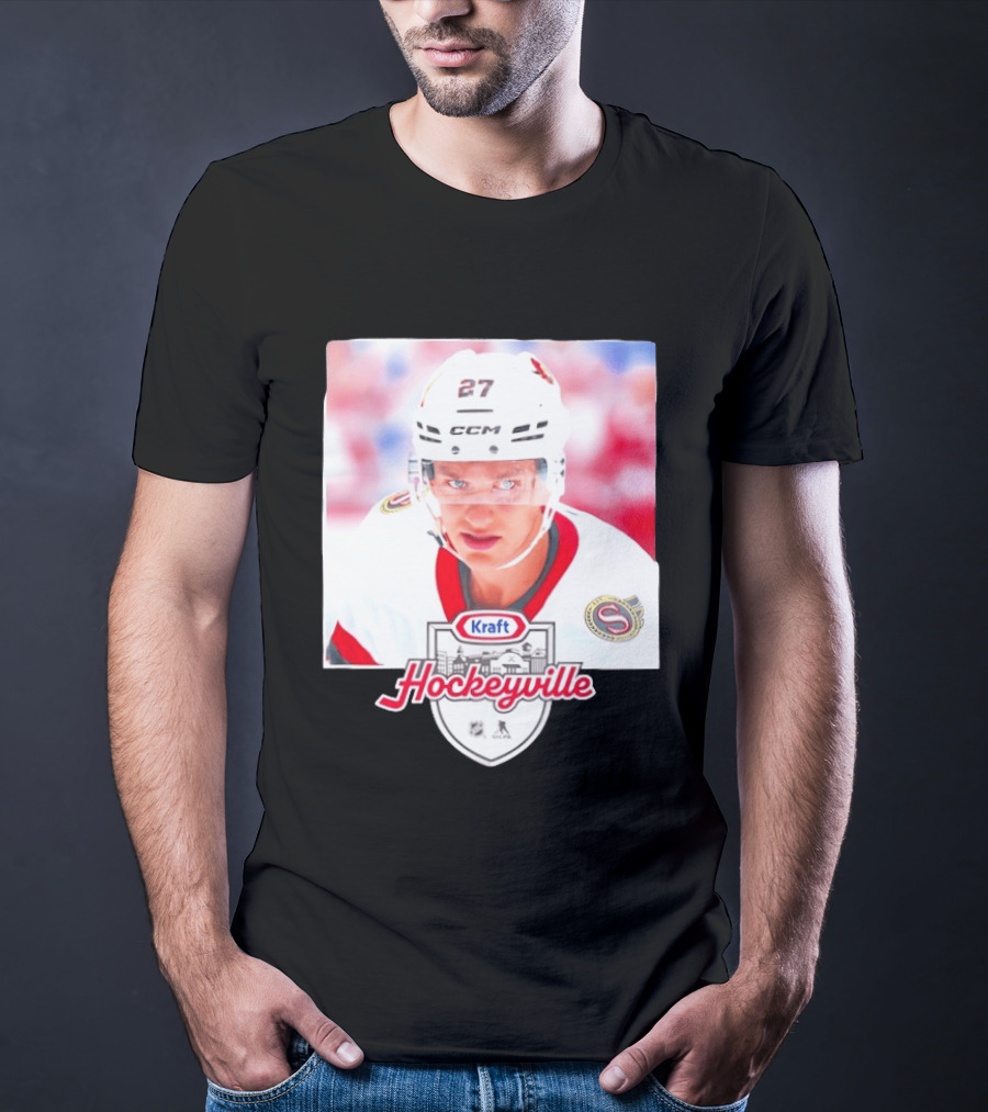 Ottawa Senators 27 Kraft Hockeyville CCM T-Shirt