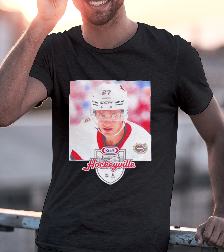 Ottawa Senators 27 Kraft Hockeyville CCM T-Shirt