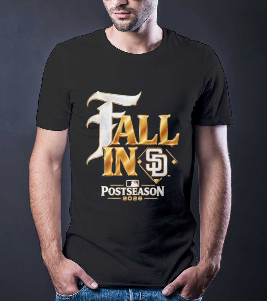San Diego Padres Fall In SD Postseason 2026 MLB T-Shirt