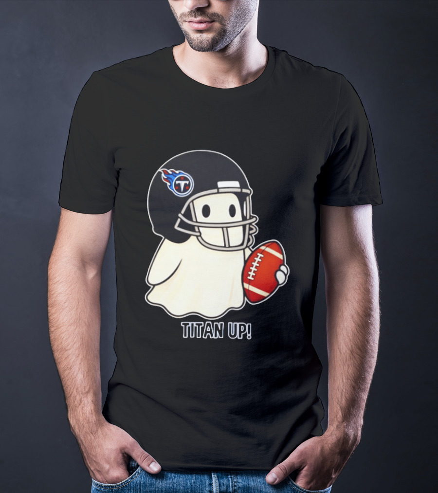Tennessee Titans Ghost Halloween Titan Up 2026 Football Team Fan Gear T-Shirt