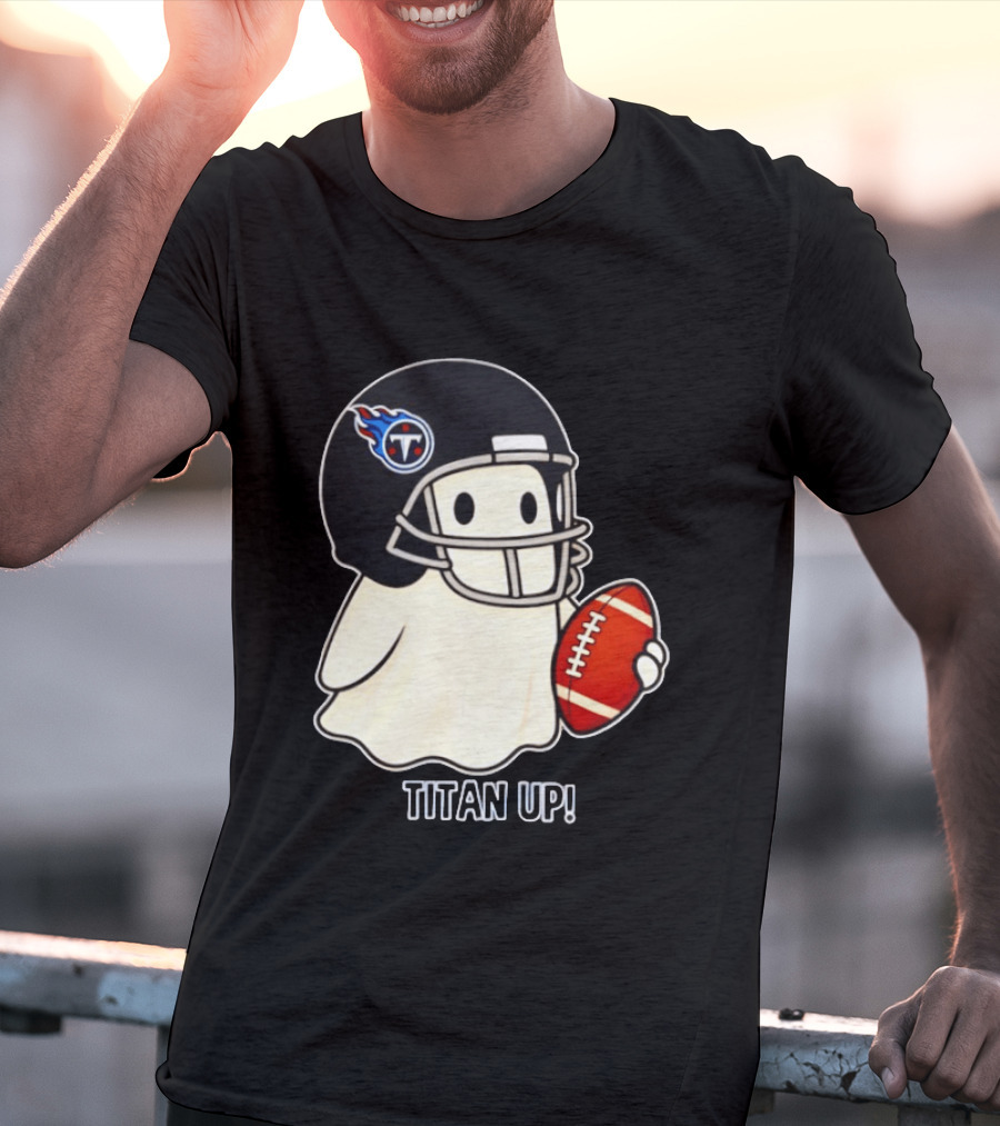 Tennessee Titans Ghost Halloween Titan Up 2026 Football Team Fan Gear T-Shirt