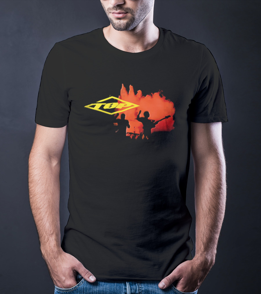 Twenty One Pilots Top Logo Red Splash T-Shirt