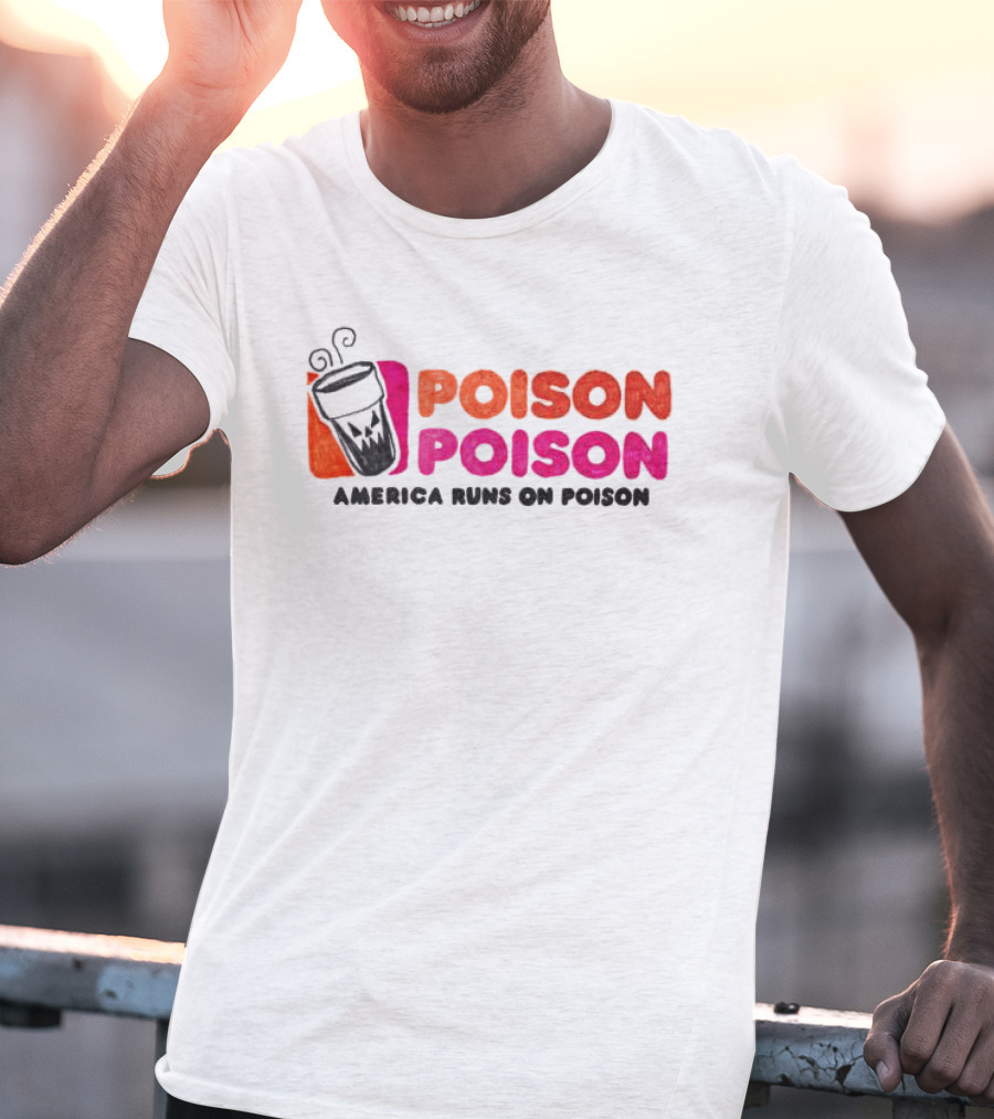 Asspizza Store America Runs On Poison Drinking Cup T-Shirt