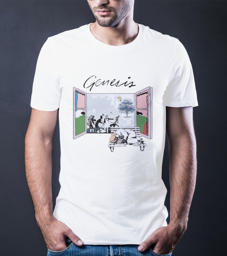 Genesis Abacab 45th Anniversary Open Window Scene T-Shirt