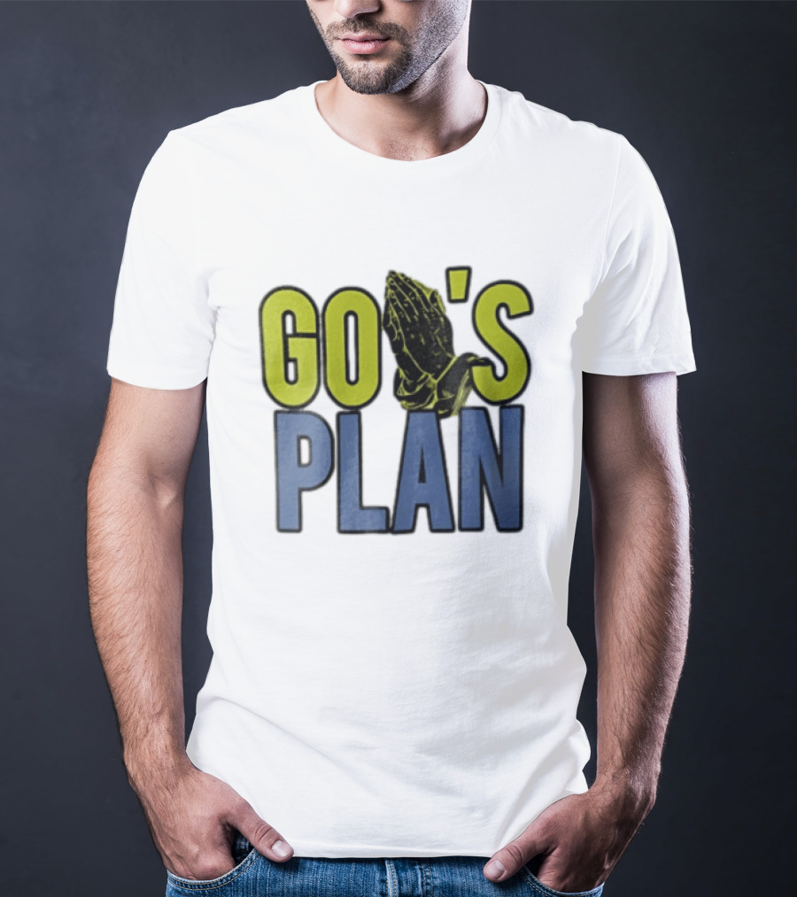 GO'S PLAN Praying Hands T-Shirt