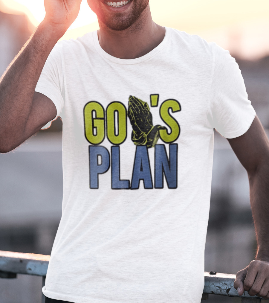 GO'S PLAN Praying Hands T-Shirt