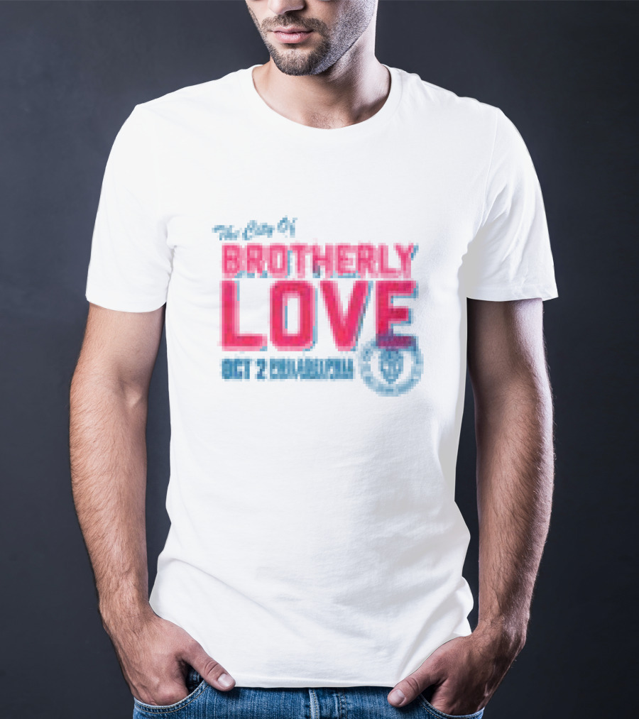 Jonas Brothers Store City Of Brotherly Love Philadelphia Pa T-Shirt