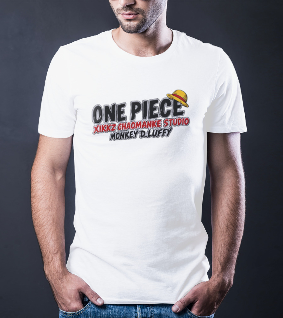 One Piece Xikkz Chaomanke Studio Monkey D Luffy Straw Hat T-Shirt