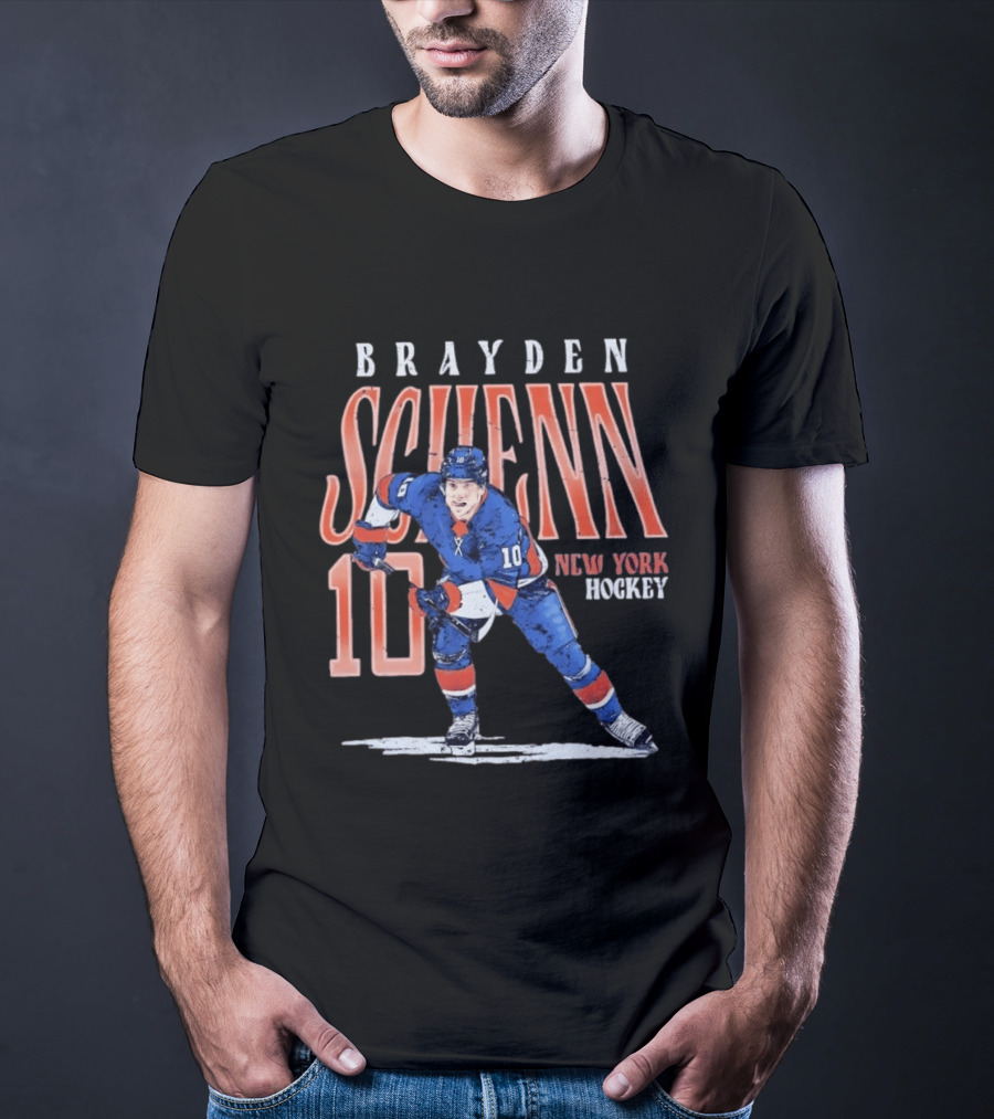 Brayden Schenn 10 New York Hockey Player Fan Gear T-Shirt