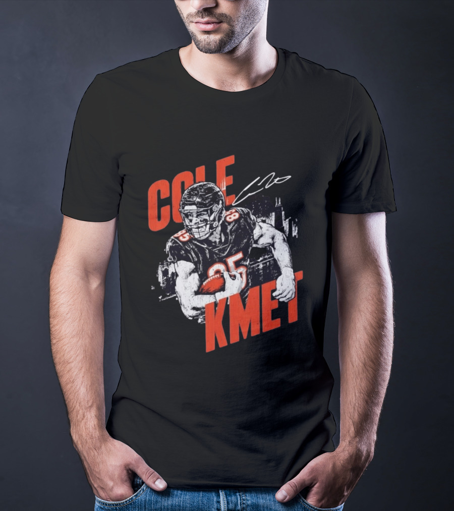 Cole Kmet Chicago Bears Football Iconic Number 85 Sports T-Shirt