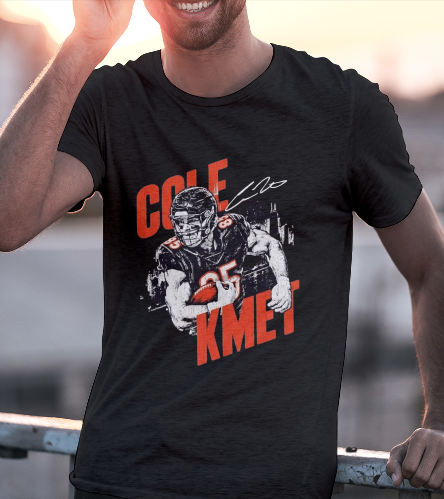 Cole Kmet Chicago Bears Football Iconic Number 85 Sports T-Shirt