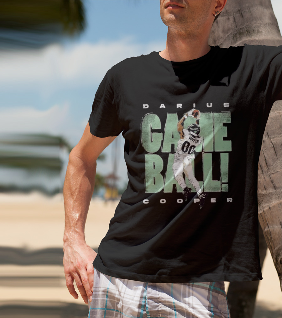 Darius Cooper Game Ball Philadelphia Eagles T-Shirt