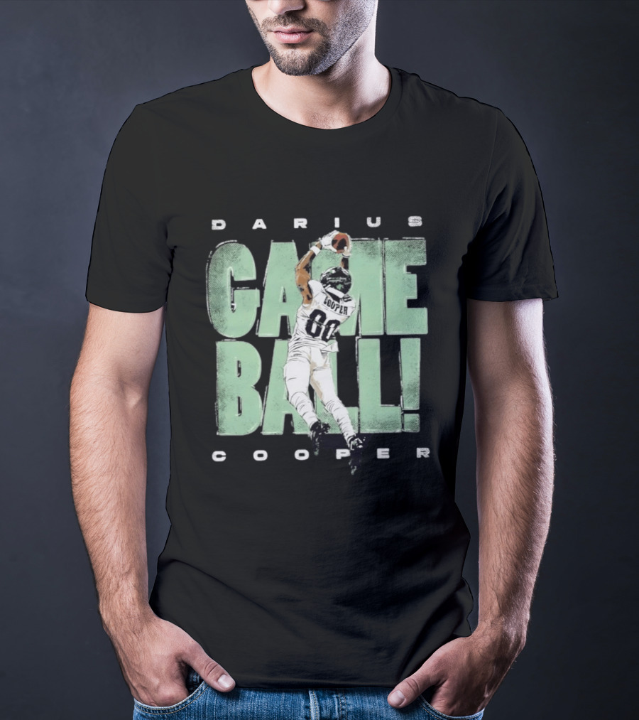 Darius Cooper Game Ball Philadelphia Eagles T-Shirt