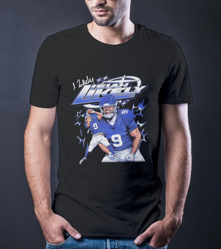 Isiah Likely No 9 Football New York Giants Future Star T-Shirt