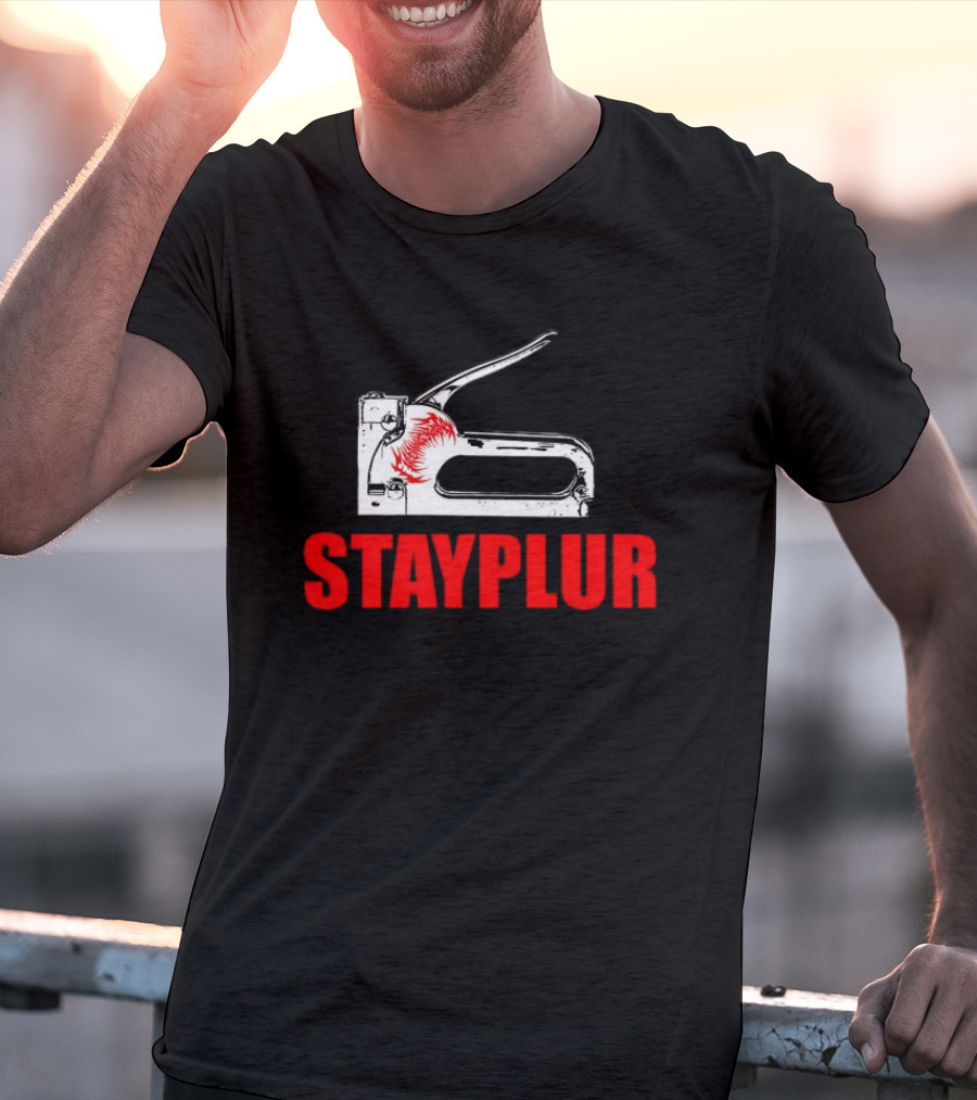 Firehouse666 Stayplur Stapler T-Shirt