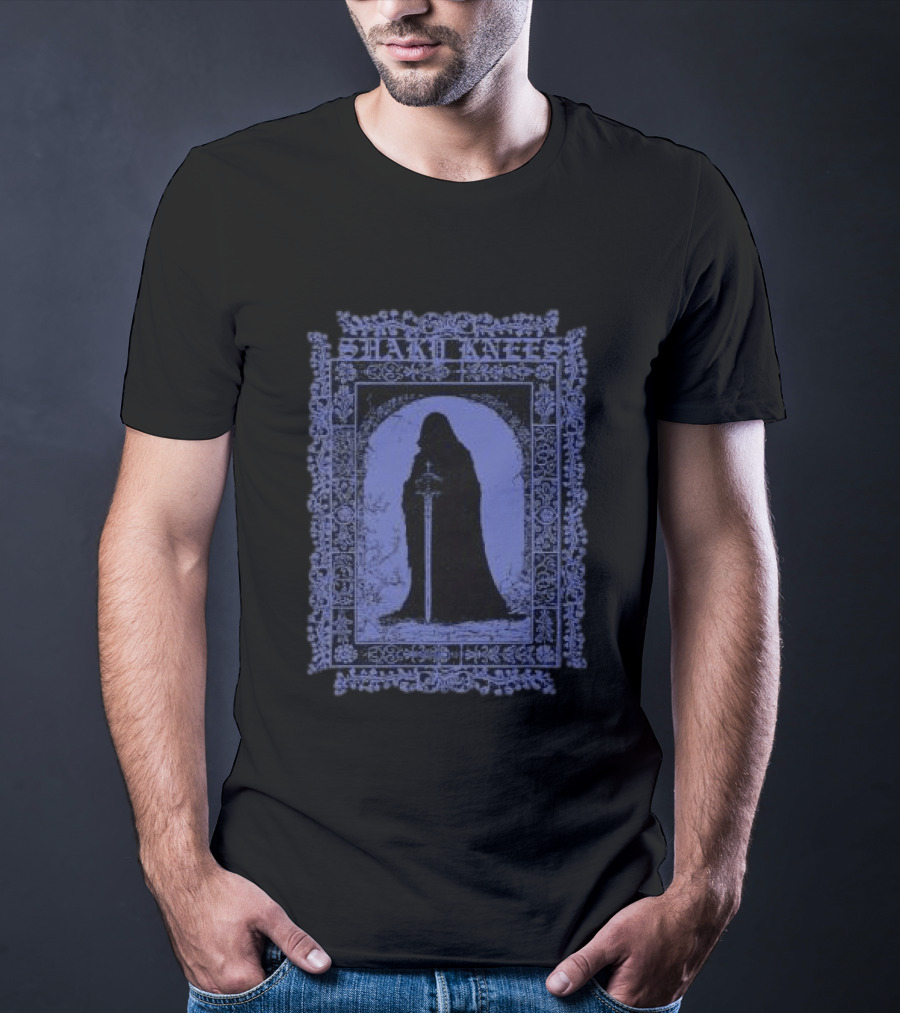 Shaky Knees Festival Store Reaper Lineup Arched Medieval Frame T-Shirt