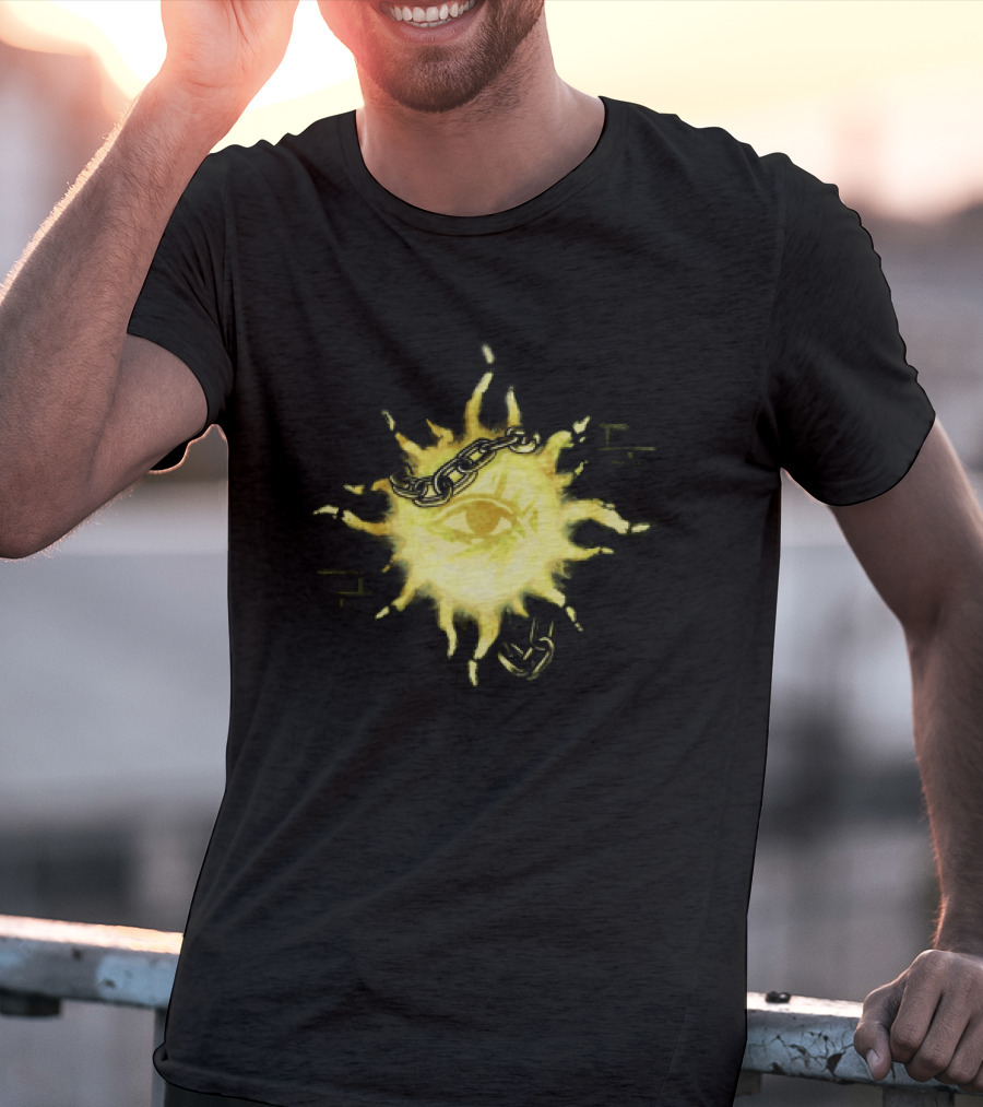 Mindcap Store Sun Eye Chains T-Shirt